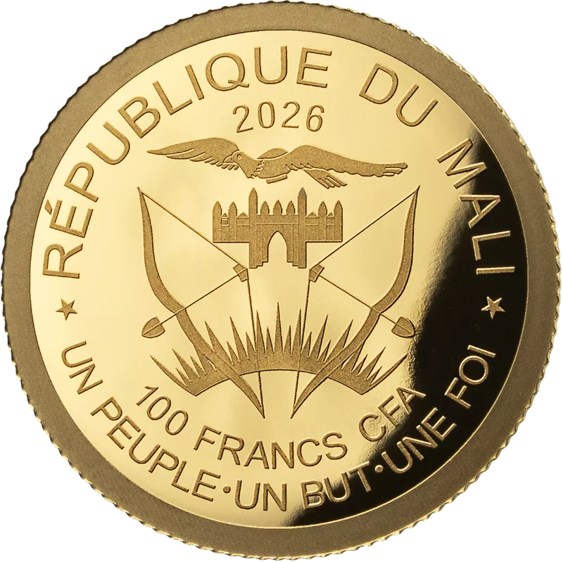 100 Francs Mali Gemme d´Or Opal Edition - Emu 2026