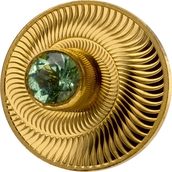 1.000 Francs Gabun Paraiba Deluxe Turmalin 2024