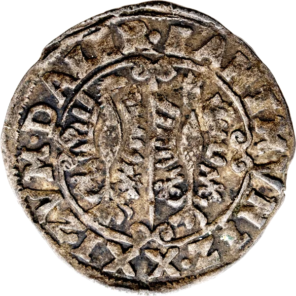 Kipper-Fürstengroschen 1/21 Taler Rietberg Graf Johann III.  ohne Jahr