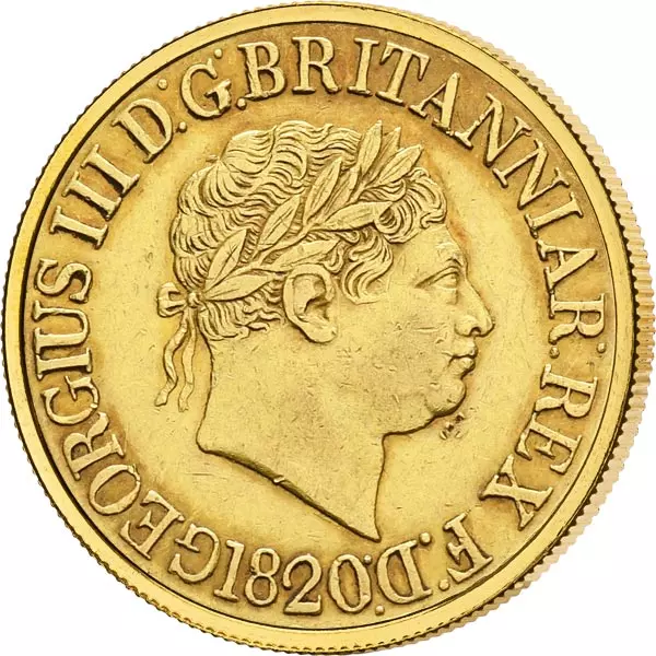 Sovereign Großbritannien King George III. 1817 - 1820