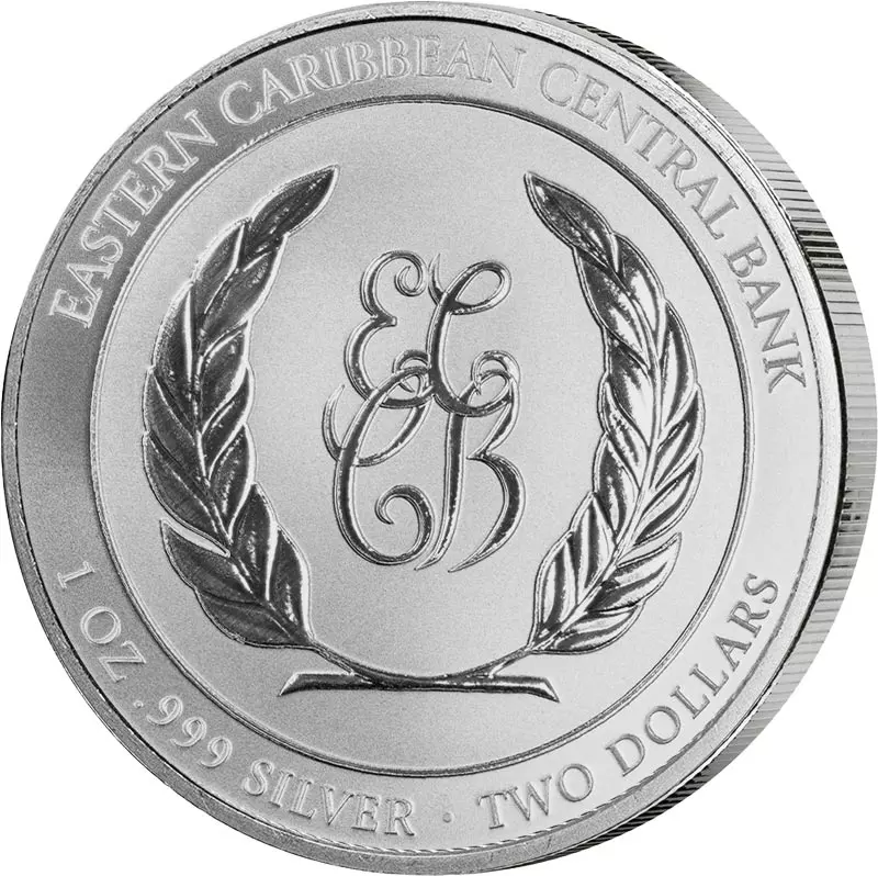 1 Unze Silber St.Lucia Coat of Arms 2023