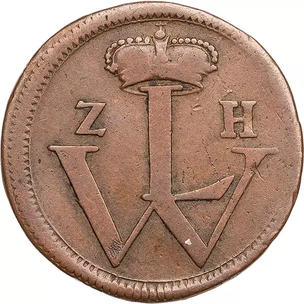 1 Heller Hessen-Kassel Landgraf Wilhelm VIII. 1751 - 1759