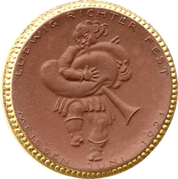 10 Mark Meißen Auf das Ludwig-Richter-Fest 1921