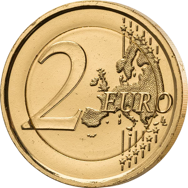 2-Euro-Gedenkmünze Italien Heiliges Jahr 2025 als vollvergoldete Premiumausgabe