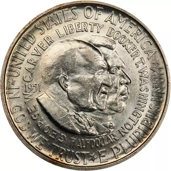 1/2 Dollar USA Washington-Carver 1951-1954