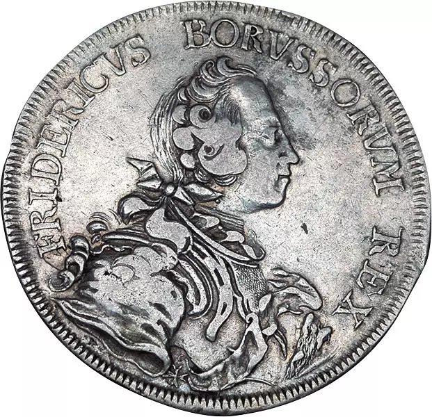Reichstaler Preußen König Friedrich der Große 1750-1751