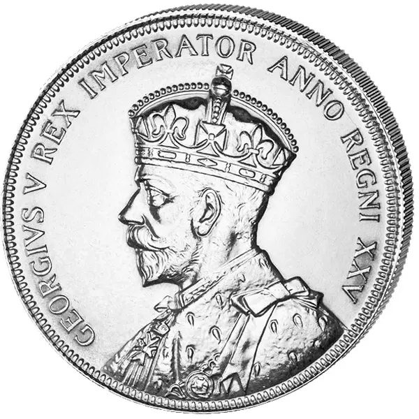 1 Dollar Kanada Georg V. 1935-1936 Vorzüglich