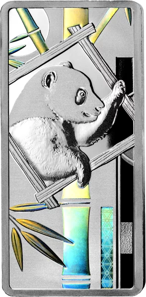 3 x 20 Gramm Silberbarren Pandas der Shanghai Mint 2025