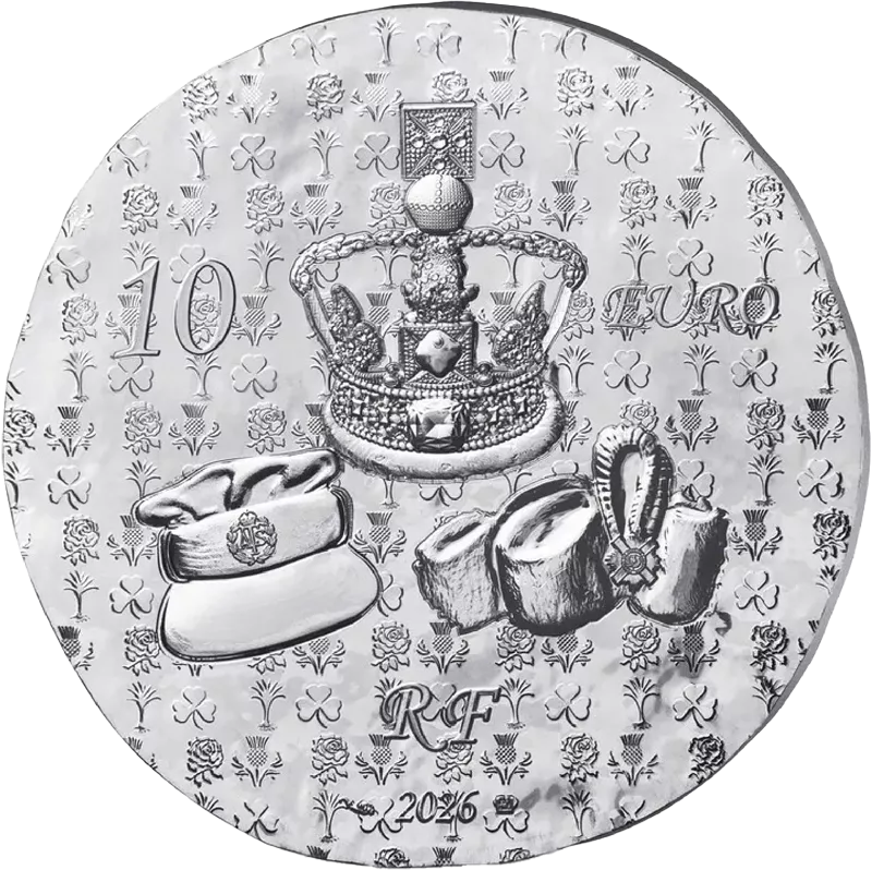 10 Euro Frankreich 100. Geburtstag Queen Elizabeth II. 2026 Polierte Platte