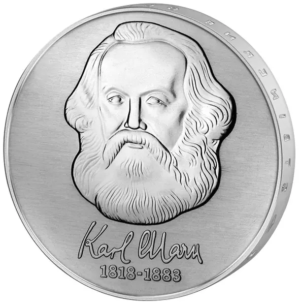 20 + 100 Mark DDR Karl Marx 1975+1983