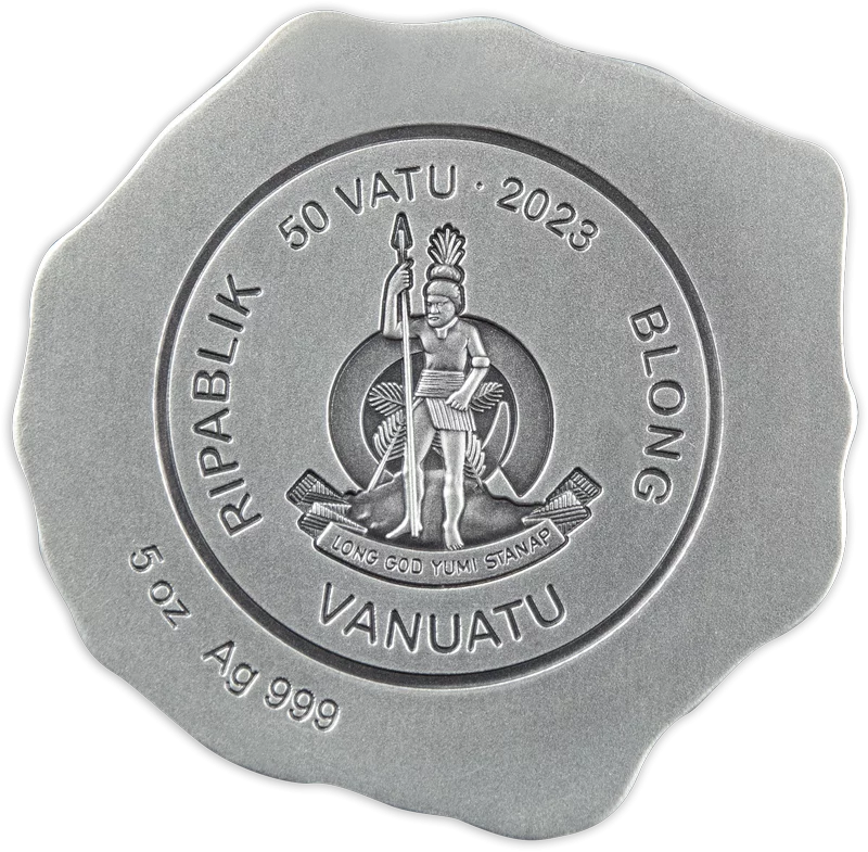 50 Vatu Vanuatu Volcano 2023