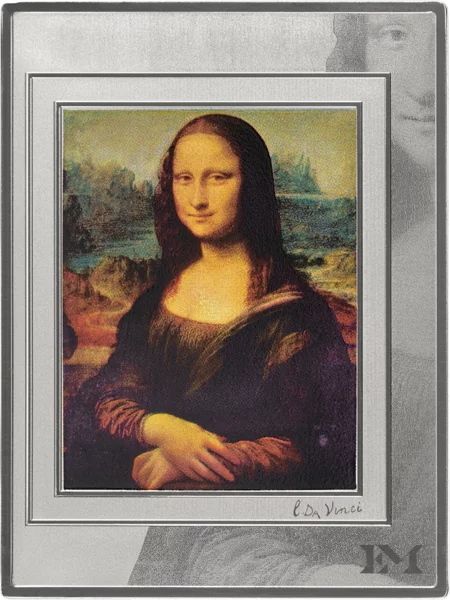 Silberbarren Ewige Meisterwerke - Mona Lisa 2025