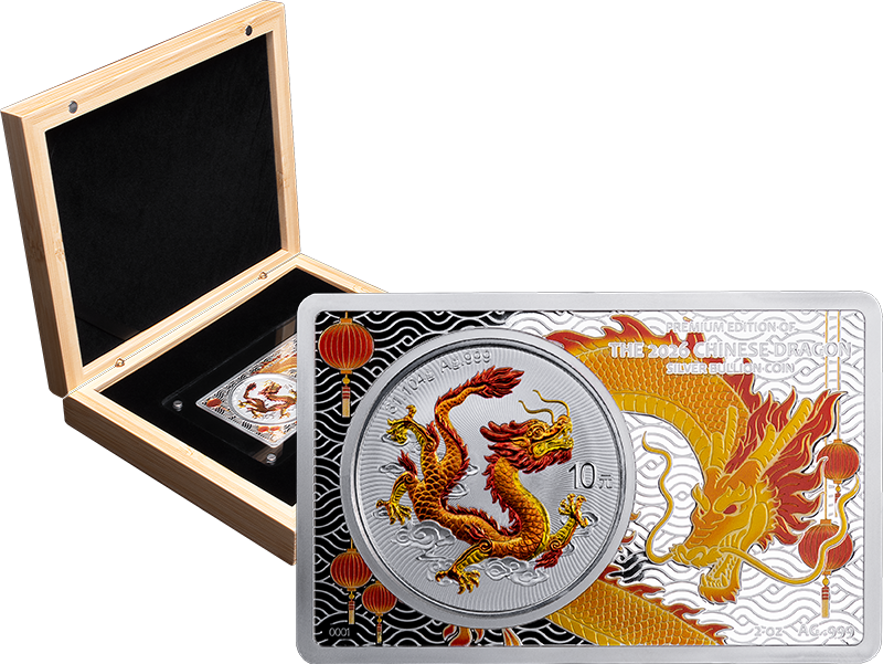 10 Yuan China Chinese Dragon Premium Edition 2026