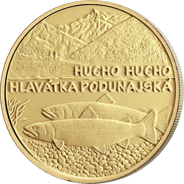 5 Euro Slowakei Flora und Fauna Donaulachs 2025