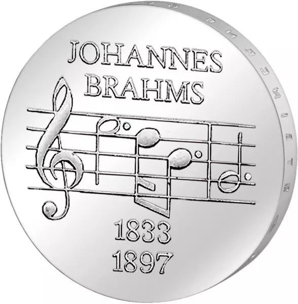 5 Mark DDR Johannes Brahms 1972