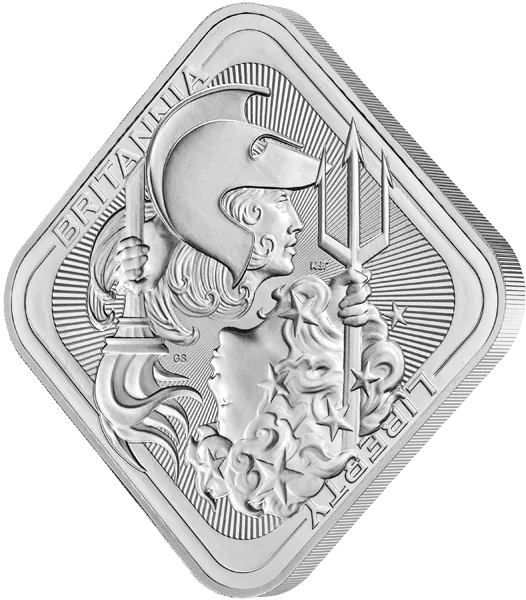 10 Unzen Silberbarren Britannia and Liberty Bullion Bar