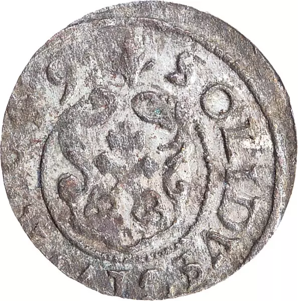 Schilling Riga Königin Christina v. Schweden 1632-1654