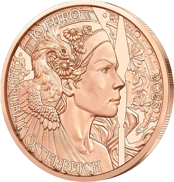 10 Euro Österreich Mit der Sprache der Blumen - Kamille 2023