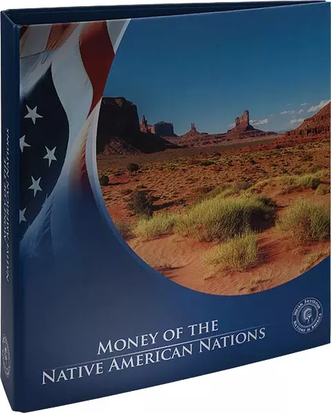 Sammelalbum Native State Kursmünzensatz inkl. Kunststoffhüllen