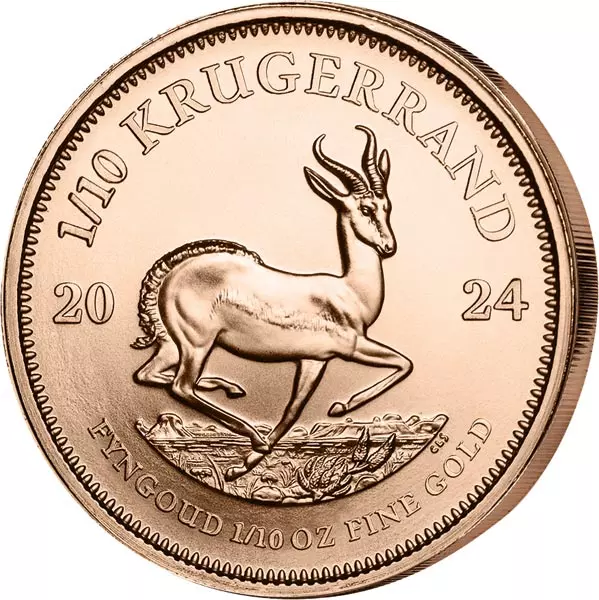 1/10 Unze Gold Südafrika Krügerrand 2024