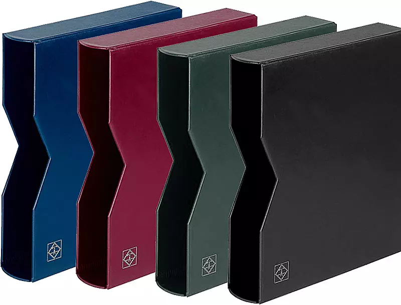 Schutzkassette für Optima Classic Ringbinder, rot - 250x280x60 mm