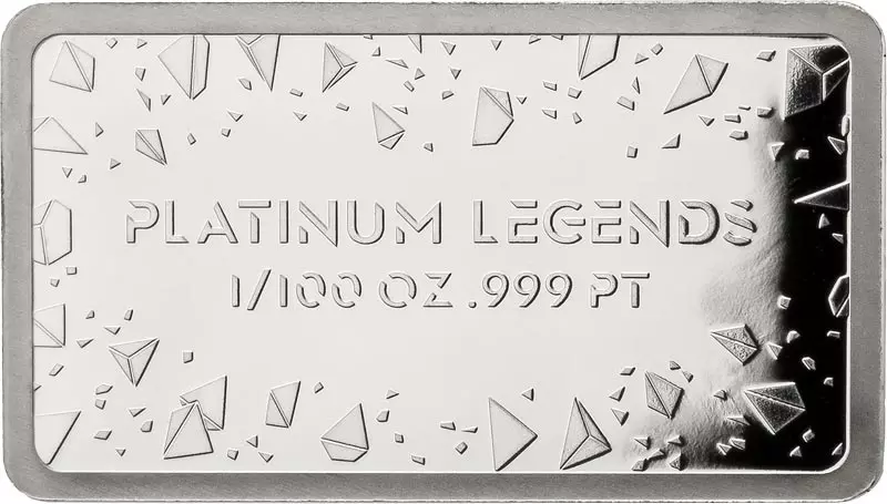 Platinbarren Platinum Legends - Elefant