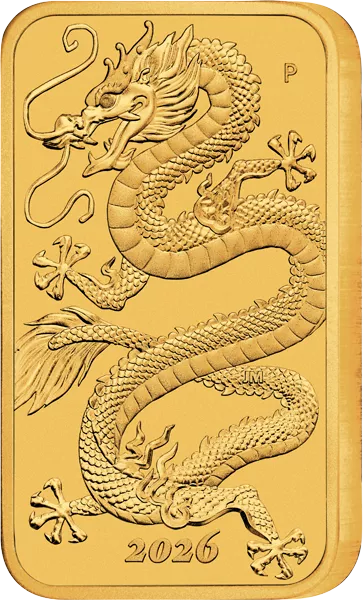 1 Unze Gold Australien Dragon 2026