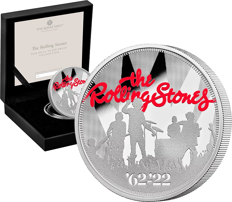 2 Pounds Großbritannien The Rolling Stones 2022