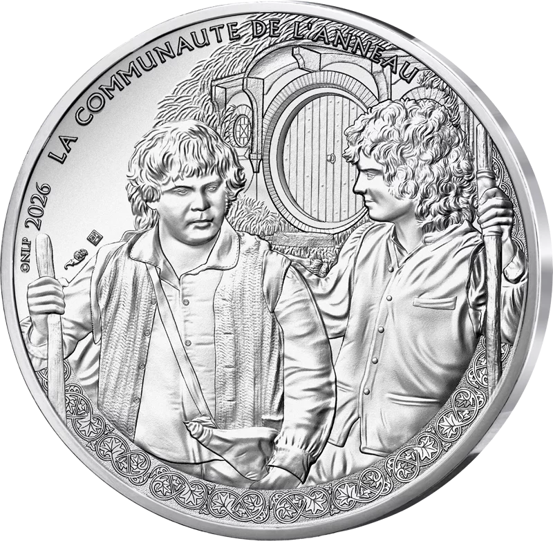 10 Euro Frankreich Frodo und Sam verlassen das Auenland 2026