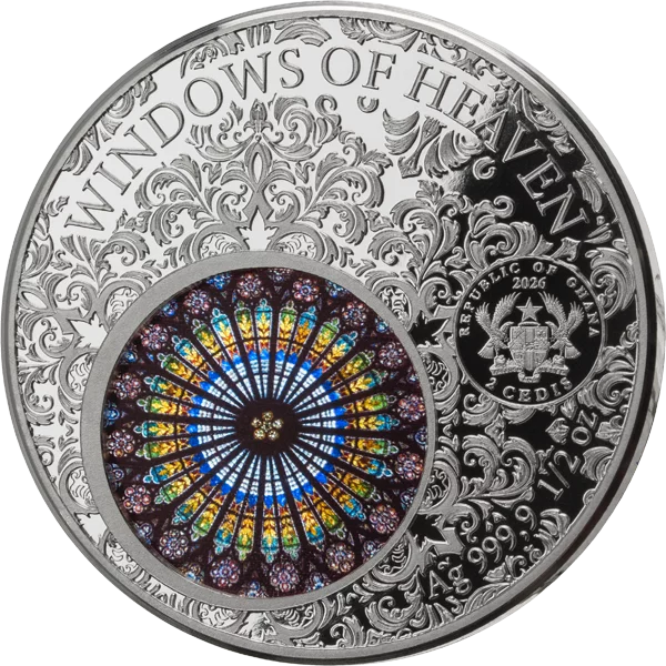 2 Cedis Ghana Windows of Heaven II Frankreich - Straßburger Münster 2026