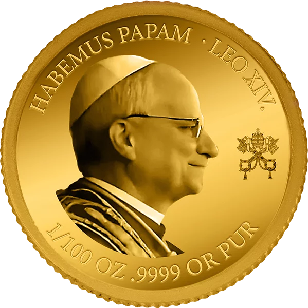 3.000 Francs Tschad Papst Leo XIV. 2025