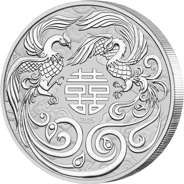1 Unze Silber Australien Double Phoenix 2025