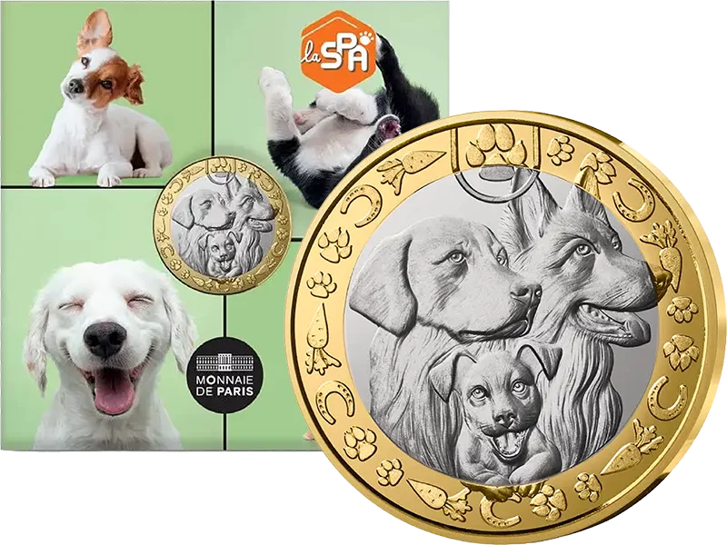 5 Euro Frankreich Lieblingshaustiere - Hunde 2025