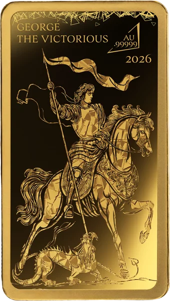 10 Dollars Salomonen Worlds Purest Bullion George the Victorious 2026