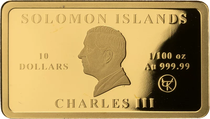 10 Dollars Salomonen Worlds Purest Bullion Flamingo 2024
