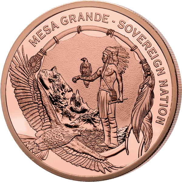 1 Dollar USA Mesa Wolf steals Fire 2026