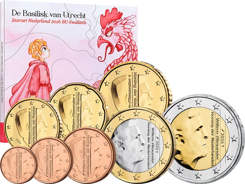 Euro-Kursmünzensatz Niederlande 2026