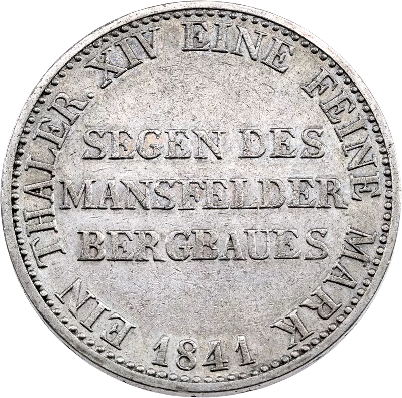 Ausbeutetaler Preußen König Friedrich Wilhelm IV. 1841