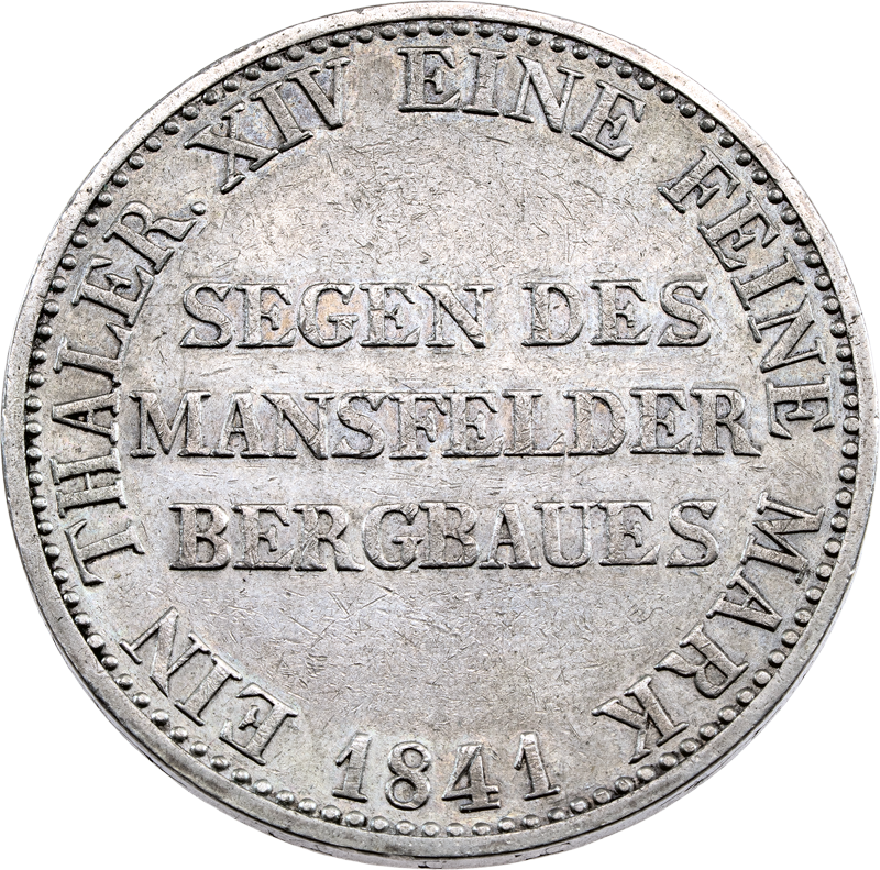 Ausbeutetaler Preußen König Friedrich Wilhelm IV. 1841