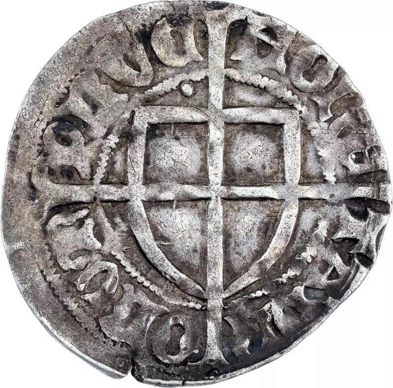 Schilling Deutscher Orden Hochmeister Paul v. Rußdorf 1422 - 1441