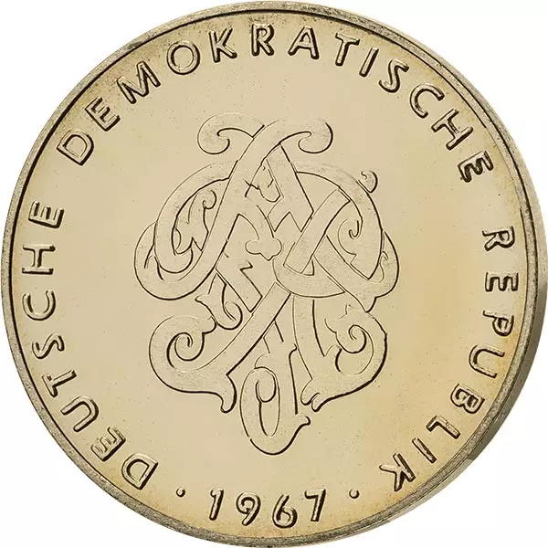 Gedenkmedaille DDR Kronentor des Dresdner Zwingers 1967