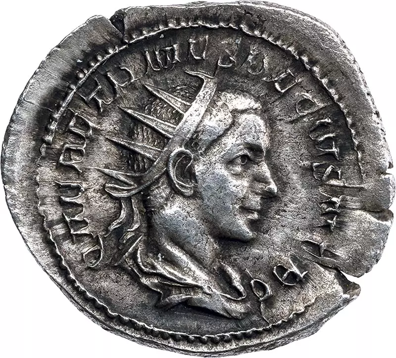 Antoninian Römisches Kaiserreich Herennius Etruscus 250-251 n. Chr.