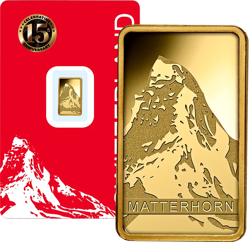 1 Gramm Goldbarren Schweiz Matterhorn 2026
