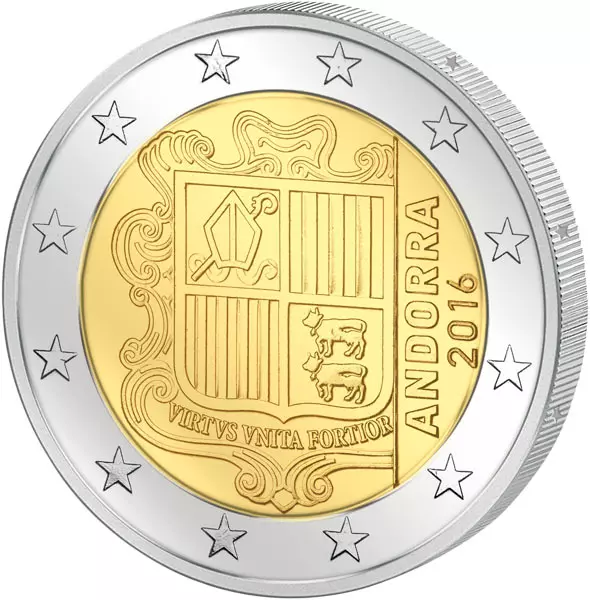 Euro-Kursmünzensatz Andorra 2016