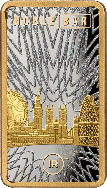 10 x 1.000 Francs Gabun Noble Bar Gold Investment 2025