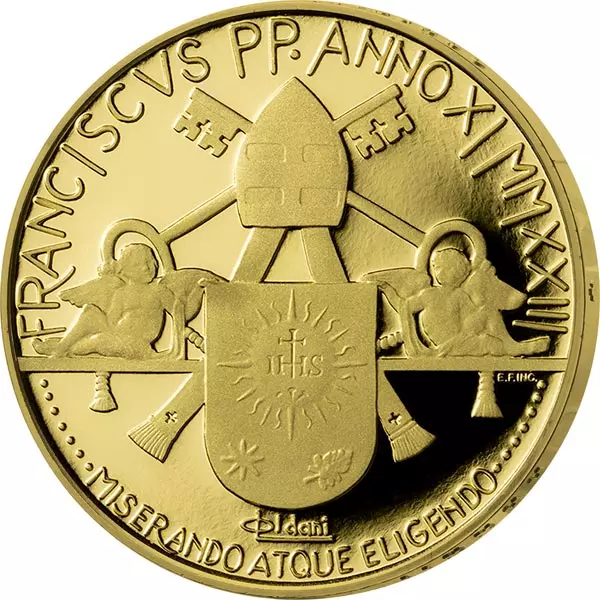 20 + 50 Euro Vatikan 200. Todestag Papst Pius VII. + 400. Todestag Papst Gregor XV. 2023