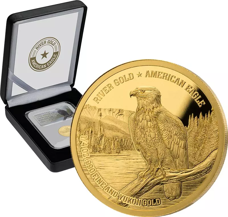 10 Dollars Barbados River Gold - American Eagle 2024