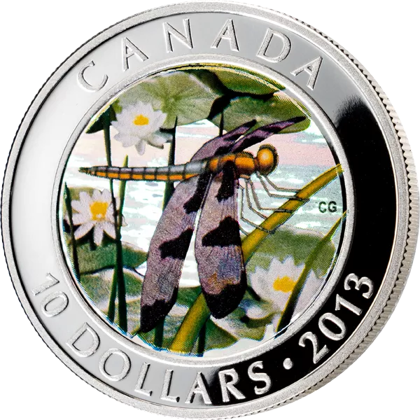 10 Dollars Kanada Dragonfly 2013