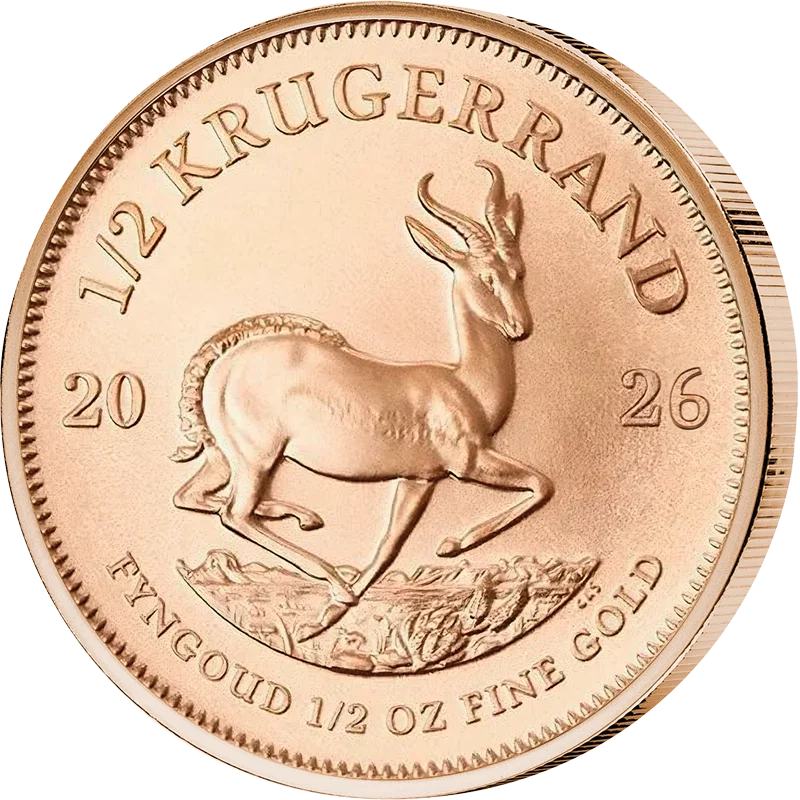 1/2 Unze Gold Südafrika Krügerrand 2026