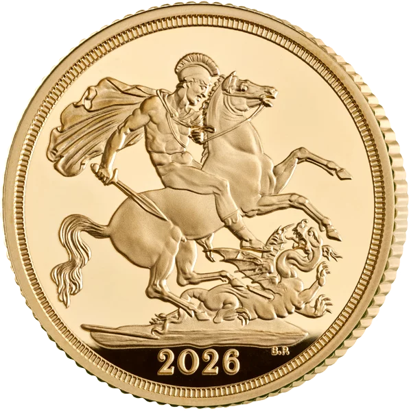 1/2 Sovereign Großbritannien 2026